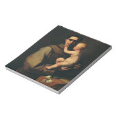 St. Anthony von Padua, Luca Giordano Notizblock (Rotiert)