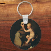 St. Anthony von Padua, Luca Giordano Schlüsselanhänger (Vorderseite)