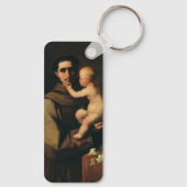 St. Anthony von Padua, Luca Giordano Schlüsselanhänger (Rückseite)