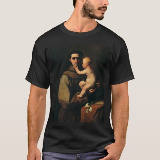 St. Anthony von Padua, Luca Giordano T-Shirt (Vorderseite)