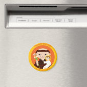 St. Anthony von Padua Magnet (In Situ (Geschirrspüler))