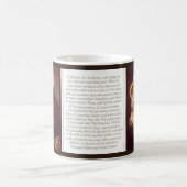 St Anthony von Padua mit Baby-Jesus-Gebet Kaffeetasse (Mittel)