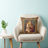 St Anthony von Padua mit Baby Jesus Kissen (Stuhl )