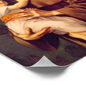 St. Anthony von Padua mit dem Baby Jesus Poster (Ecke)