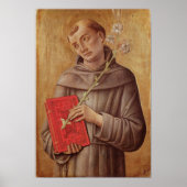 St. Anthony von Padua Poster (Vorne)