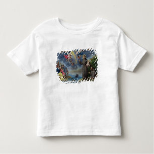 St Anthony von Padua predigend zu den Fischen Kleinkind T-shirt