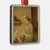 St Anthony von Padua Silbernes Ornament (Rechts)