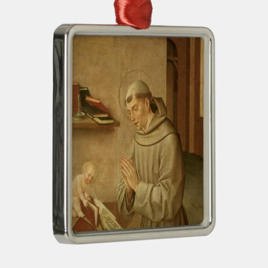 St Anthony von Padua Silbernes Ornament (Rechts)