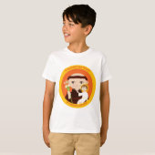 St Anthony von Padua T-Shirt (Vorne ganz)