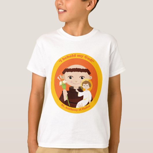 St. Anthony von Padua T-Shirt (Vorderseite)