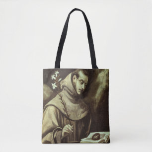 St. Anthony von Padua von El Greco Tasche