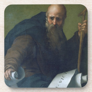 St- Anthonyabt (c.251-356) c.1518-19 (Öl auf Ca Untersetzer