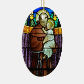 St- Anthonyverzierung Keramikornament (Rechts)