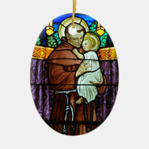 St- Anthonyverzierung Keramikornament