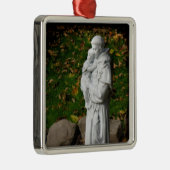 St- Anthonyweihnachtsverzierung Silbernes Ornament (Rechts)