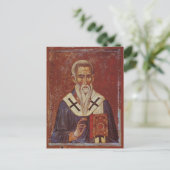 St. Antipas von Pergamum Postkarte (Stehend Vorderseite)