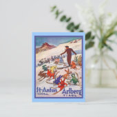 St ANton, Arlberg; Tirol Postkarte (Stehend Vorderseite)