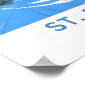 St. Anton Austria Travel Print Poster (Ecke)