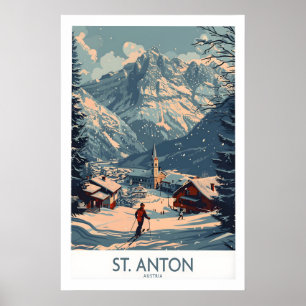 St Anton Poster Österreich 1