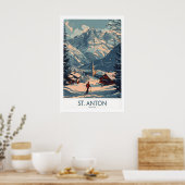 St Anton Poster Österreich 1 (Küche)