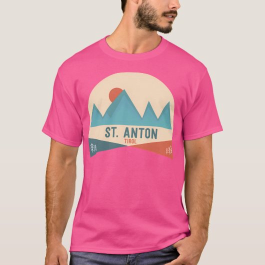 St. Anton Tirol T-Shirt (Vorderseite)