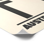 St Anton Tyrol Ski Print, Chalet and Mountain Poster (Ecke)