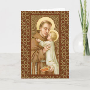 St. Antonius von Padua & das Jesuskind (JM 05) Karte