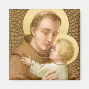 St. Antonius von Padua & das Jesuskind (JM 05) Magnet