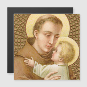 St. Antonius von Padua & das Jesuskind (JM 05) Magnetkarte