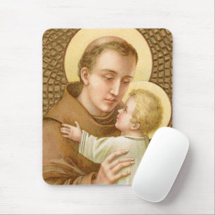 St. Antonius von Padua & das Jesuskind (JM 05) Mousepad