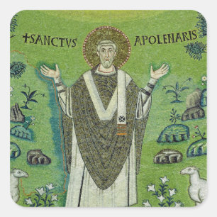 St. Apollinare Quadratischer Aufkleber
