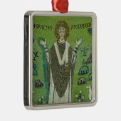 St. Apollinare Silbernes Ornament (Rechts)