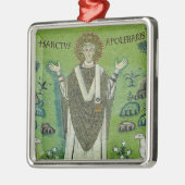 St. Apollinare Silbernes Ornament (Links)
