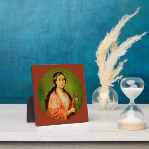 St. Apollonia (BLA 001) 5,25"x5,25" Quadrat Fotoplatte