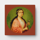 St. Apollonia (BLA 001) 5,25"x5,25" Square Fotoplatte (Vorderseite)