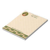 St. Apollonia (BLA 001) 5.5"x6" (Style #2) Vert Notizblock (Rotiert)