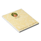 St. Apollonia (BLA 001) 5.5"x6" Vert (Style #1) Notizblock (angewinkelt)