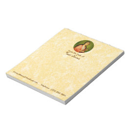 St. Apollonia (BLA 001) 5.5"x6" Vert (Style #1) Notizblock