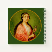 St. Apollonia (BLA 001) Notizbuch (Rückseite)