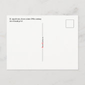 St. Apollonia (BLA 001) Postkarte #2 (Rückseite)