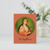 St. Apollonia (BLA 001) Postkarte #2 (Stehend Vorderseite)