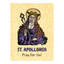 St. Apollonia mit Pulled Tooth (Nürnberg) Poster