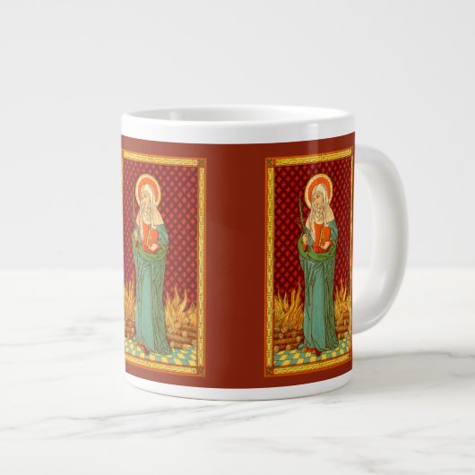 St. Apollonia (VVP 001) Jumbo Coffee Tasse #2 (Vorderseite Rechts)