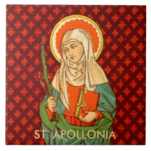 St. Apollonia (VVP 001) Keramik Tile #1