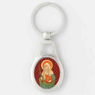 St. Apollonia (VVP 001) Ovaler Anhänger Schlüsselanhänger
