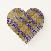 St. Ariel Panda's Gems lyricsbook Notizblock (Rückseite)