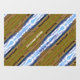 St Ariel & St Barachiel Archangels Wild Horses Fensteraufkleber