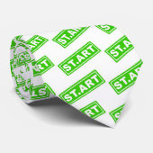 ST.ART Logo-Krawatte Krawatte (Gerollt)