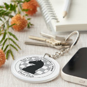 St. A's Schach Club Schlüsselkette Schlüsselanhänger (Vorderseite rechts)