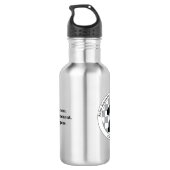 St. A's Schach Club Wasserflasche (Rückseite)
